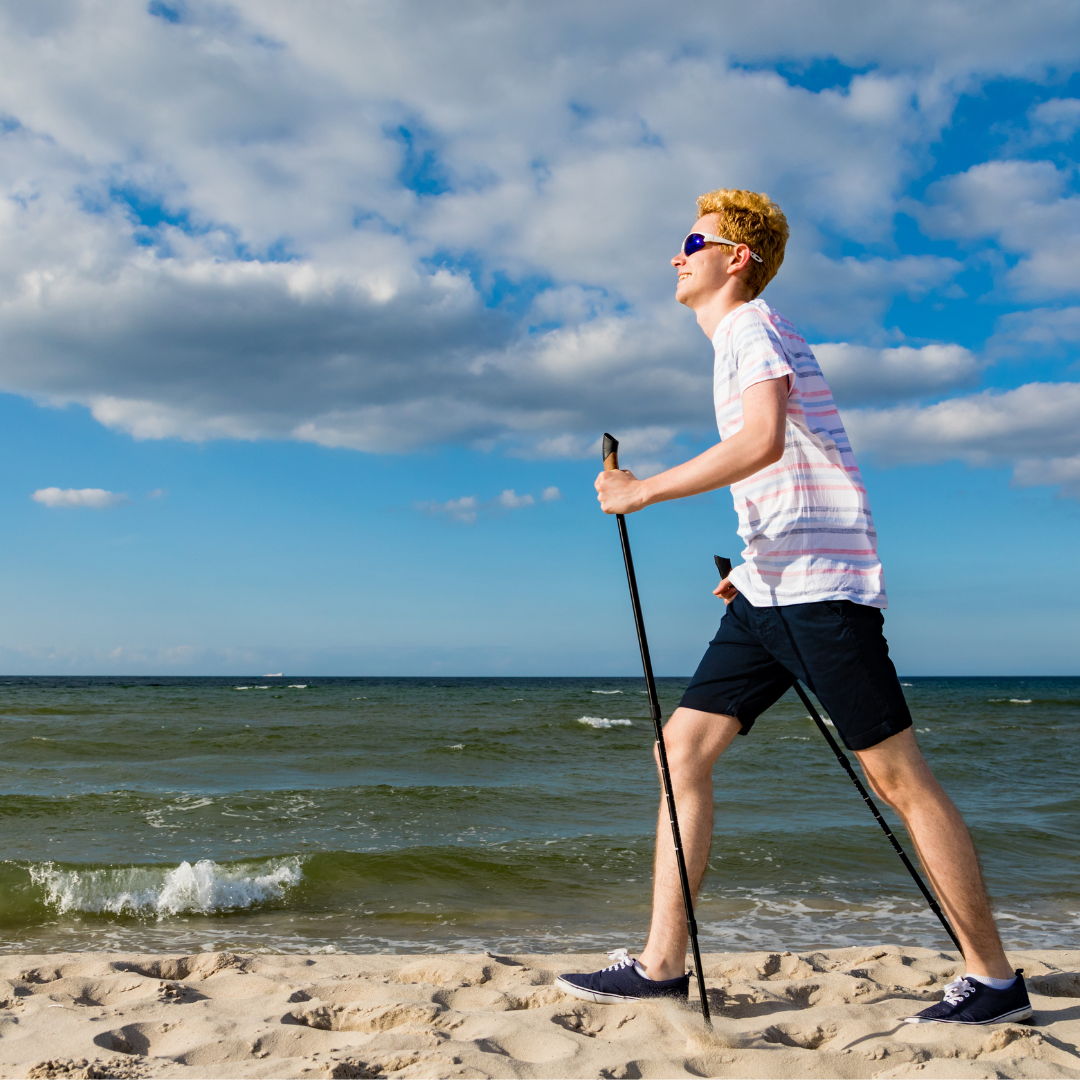 nordic walking na wakacjach